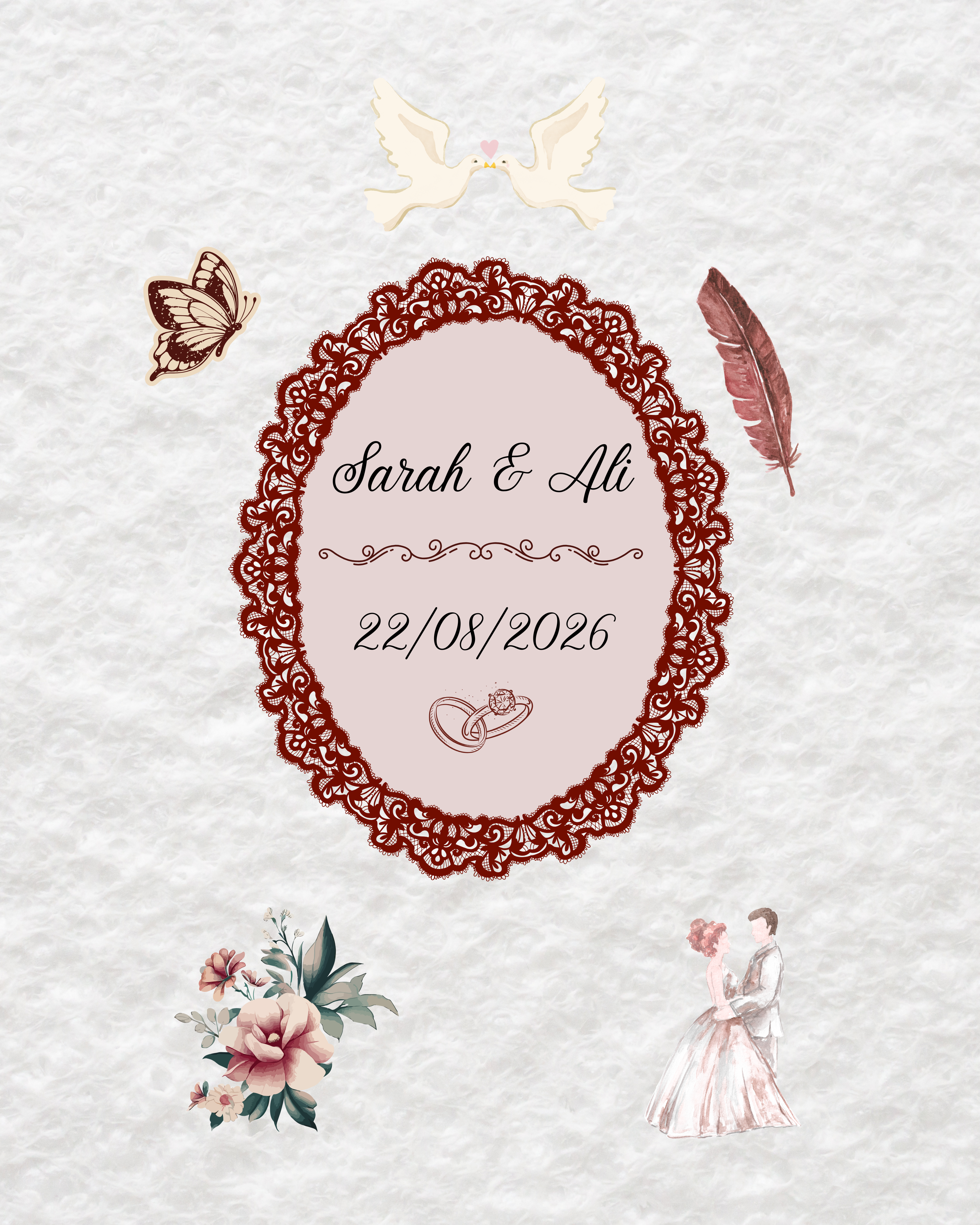 Décor mariage Sarah et Ismail